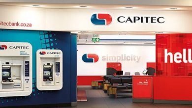 Image of Capitec Bank featuring a "Capitec Hello" sign, highlighting the Bank Better Champion (Learnership).