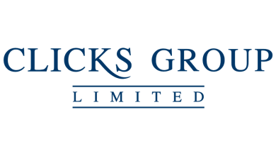 Clicks Group Limited logo, representing the company for a Shop Assistant/Cashier position.