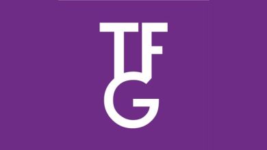 TFG logo displayed on a purple background, with a call to action for TFG Learnerships 2025 - Apply Now!