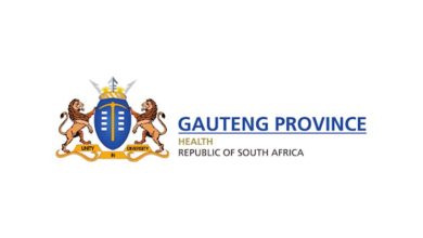 Gauteng Province logo, linked to job opportunities for Property Caretaker positions in the Department of Health.
