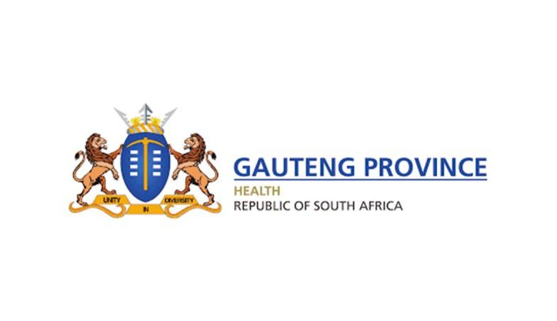 Gauteng Province logo, linked to job opportunities for Property Caretaker positions in the Department of Health.