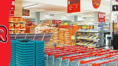 Supermarket facade displaying a red sign saying "Boxer," highlighting Graduate Internship opportunities for 2025/2026.